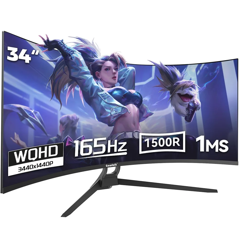 34인치 울트라 와이드 커브드 게이밍 모니터 1500R 4K UWQHD 165Hz 3440x1440 가격 추이 34인치 울트라 와이드 커브드 게이밍 모니터 1500R 4K UWQHD 165Hz 3440x1440 - 최저가 320,000원