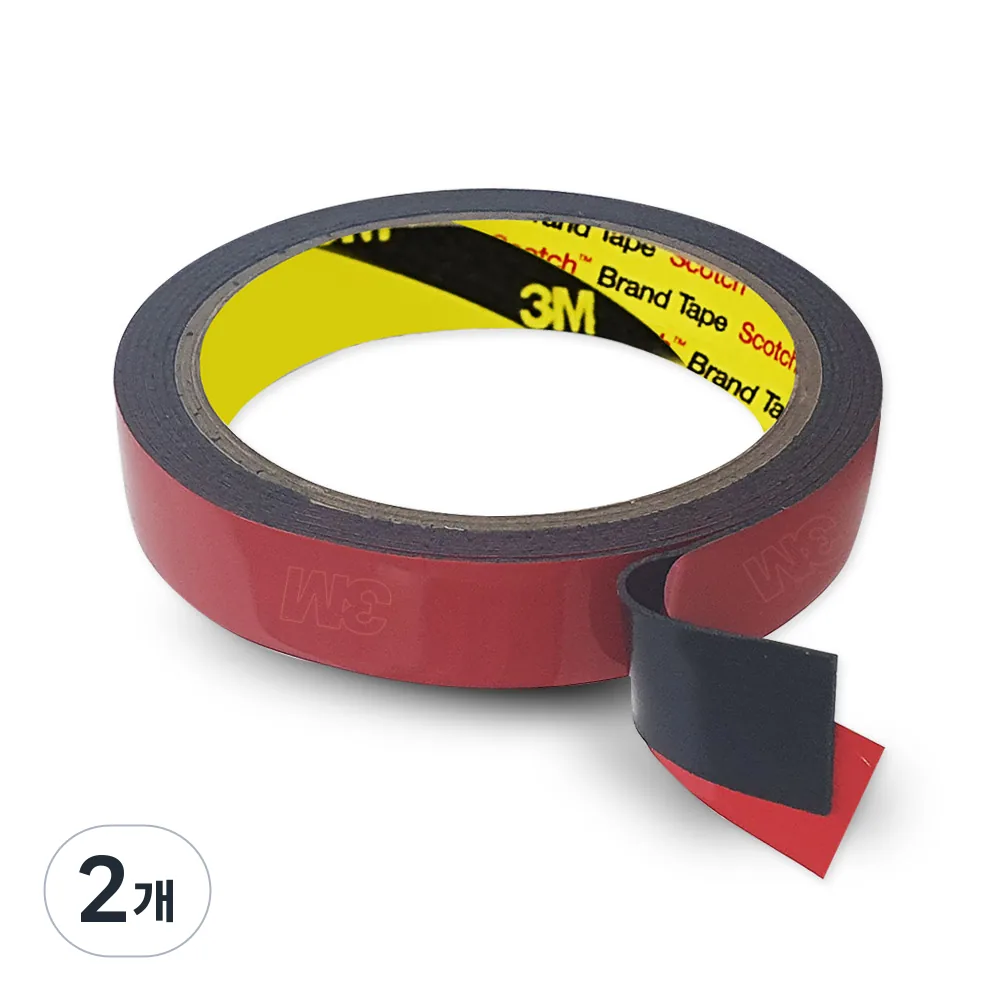 쓰리엠 아크릴 폼 하이패스 부착 고내열 양면테이프 블랙 20mm x 1.5m 가격 추이 쓰리엠 아크릴 폼 하이패스 부착 고내열 양면테이프 블랙 20mm x 1.5m - 최저가 3,150원