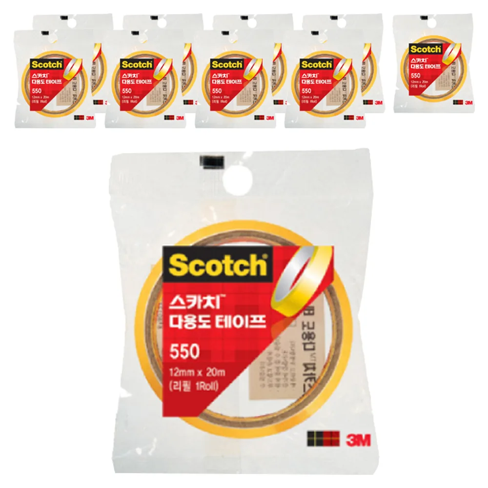 3M 다용도 테이프 550 리필 12mm x 20m 가격 추이 3M 다용도 테이프 550 리필 12mm x 20m - 최저가 1,130원