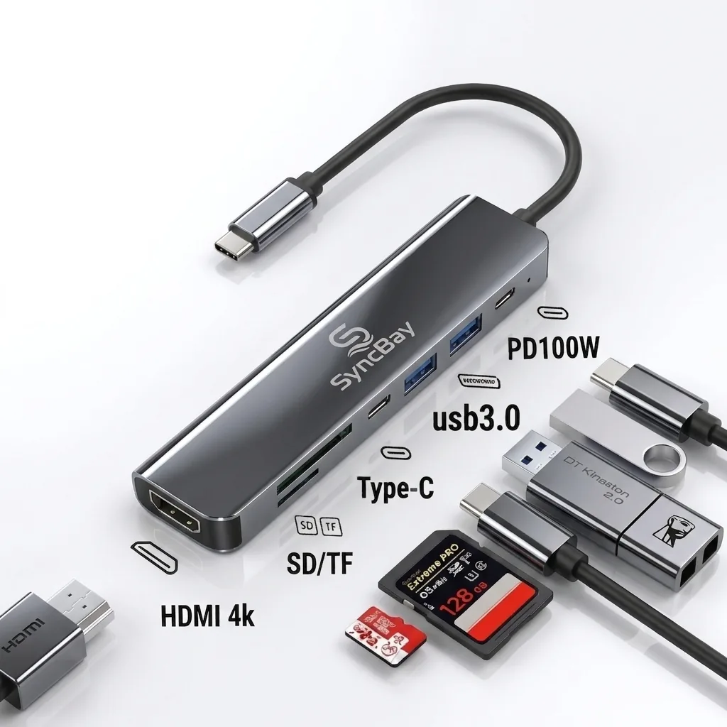 싱크베이 초고속 4K HDMI USB C타입 7포트 멀티 허브 가격 추이 싱크베이 초고속 4K HDMI USB C타입 7포트 멀티 허브 - 최저가 14,800원
