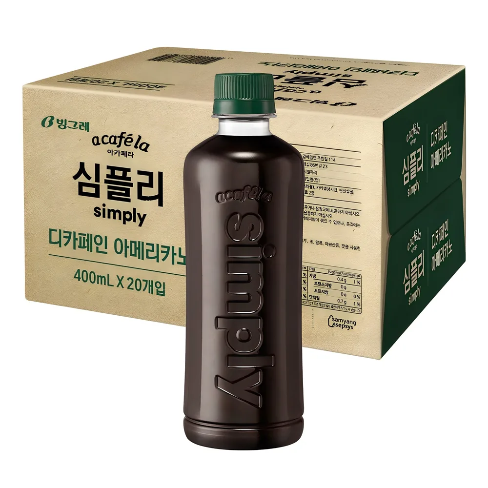 아카페라 심플리 디카페인 아메리카노 무라벨 가격 추이 아카페라 심플리 디카페인 아메리카노 무라벨 - 최저가 7,000원