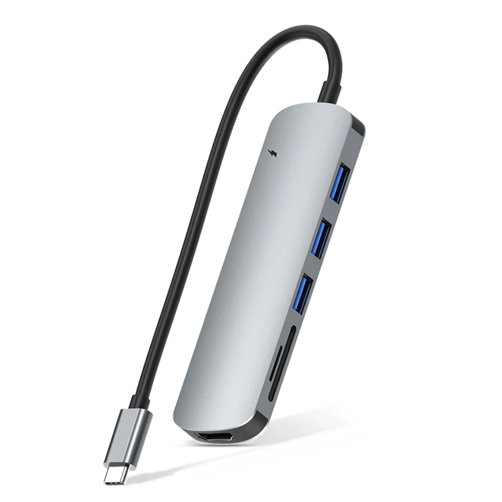 ACMEZING 7포트 C타입 멀티허브 USB 3.0 4K HDMI PD100W SD 7in1 HC-7 그레이 가격 추이 ACMEZING 7포트 C타입 멀티허브 USB 3.0 4K HDMI PD100W SD 7in1 HC-7 그레이 - 최저가 45,000원