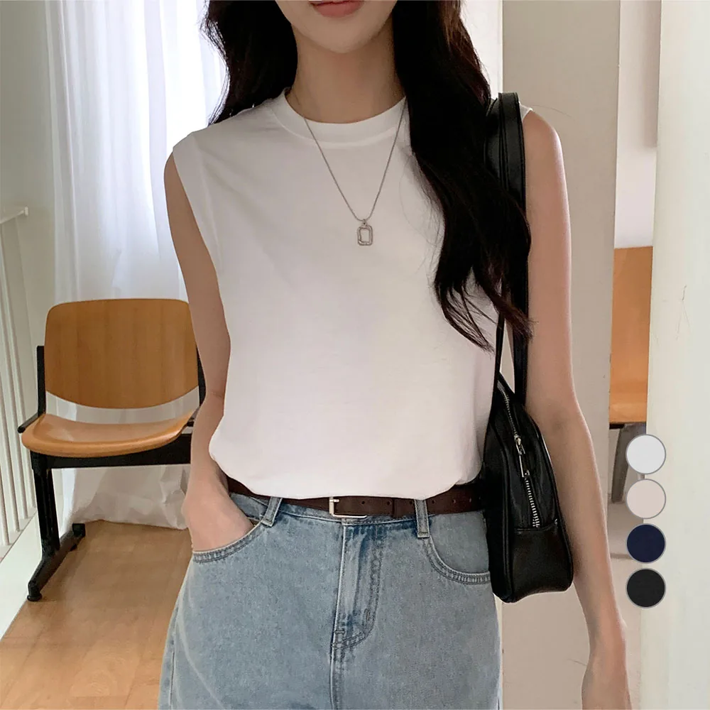 AFINAR 찰랑 레이온 민소매 라운드넥 티셔츠 가격 추이 AFINAR 찰랑 레이온 민소매 라운드넥 티셔츠 - 최저가 6,900원