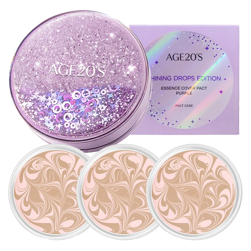 에이지투웨니스 샤이닝 드롭 에디션 뉴오리지널 에센스 커버 팩트 케이스 + 리필 12.5g x 3p 가격 추이 에이지투웨니스 샤이닝 드롭 에디션 뉴오리지널 에센스 커버 팩트 케이스 + 리필 12.5g x 3p - 최저가 22,910원