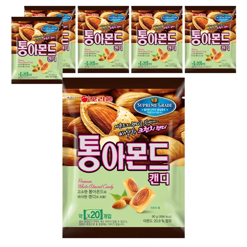 오리온 통아몬드 캔디 가격 추이 오리온 통아몬드 캔디 - 최저가 4,190원