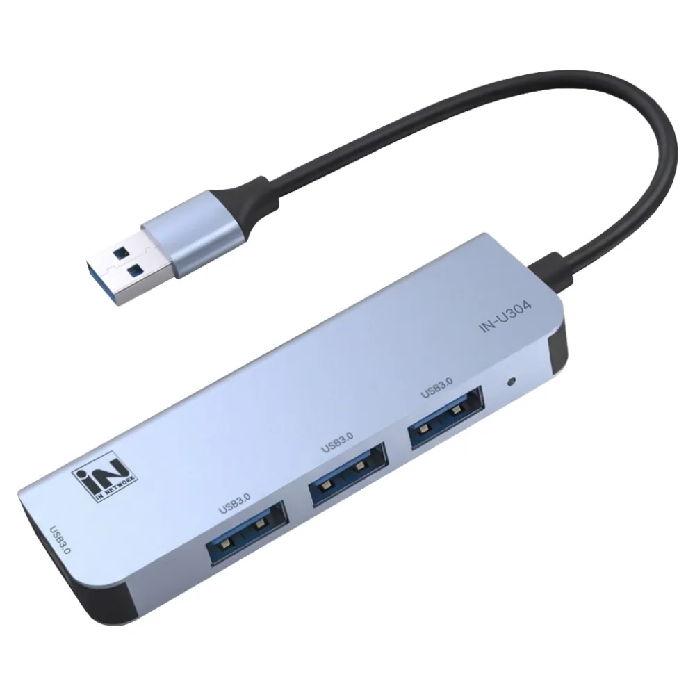 인네트워크 5Gbps 알루미늄 USB 3.0 4포트 확장 허브 IN-U304 가격 추이 인네트워크 5Gbps 알루미늄 USB 3.0 4포트 확장 허브 IN-U304 - 최저가 8,800원