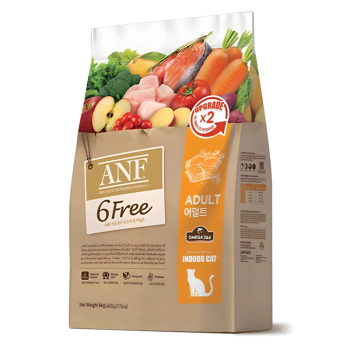 ANF 식스프리 인도어 캣 기능성 사료 어덜트 6kg 가격 추이 ANF 식스프리 인도어 캣 기능성 사료 어덜트 6kg - 최저가 67,900원