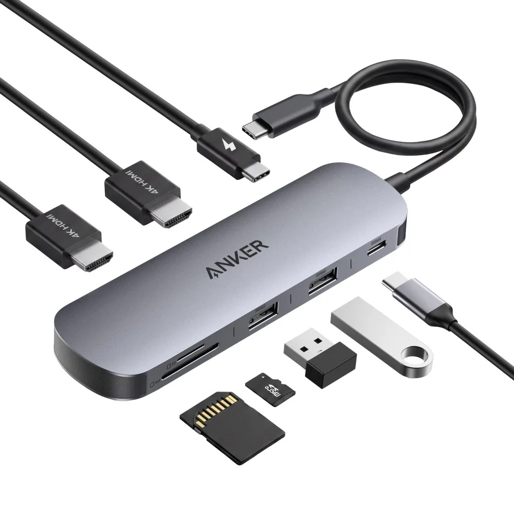 앤커 나노 USB-C 8-in-1 듀얼 디스플레이 허브 A210B 그레이 가격 추이 앤커 나노 USB-C 8-in-1 듀얼 디스플레이 허브 A210B 그레이 - 최저가 49,900원