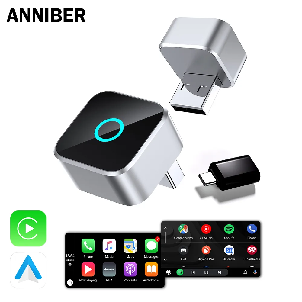 ANNIBER 초미니 무선 애플 카플레이 안드로이드 오토 2in1 스마트 차량용 미러링 동글 가격 추이 ANNIBER 초미니 무선 애플 카플레이 안드로이드 오토 2in1 스마트 차량용 미러링 동글 - 최저가 29,990원