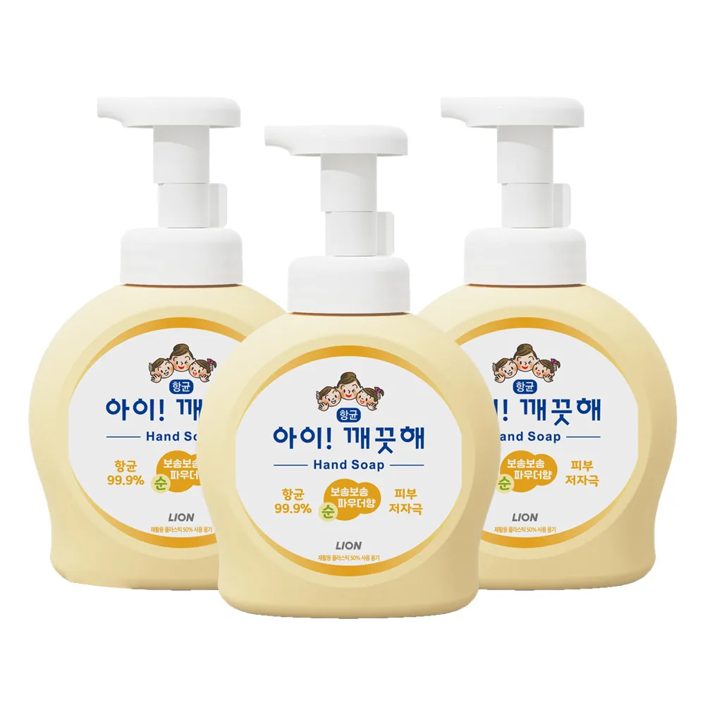 아이깨끗해 항균 폼 핸드솝 파우더향 가격 추이 아이깨끗해 항균 폼 핸드솝 파우더향 - 최저가 6,480원