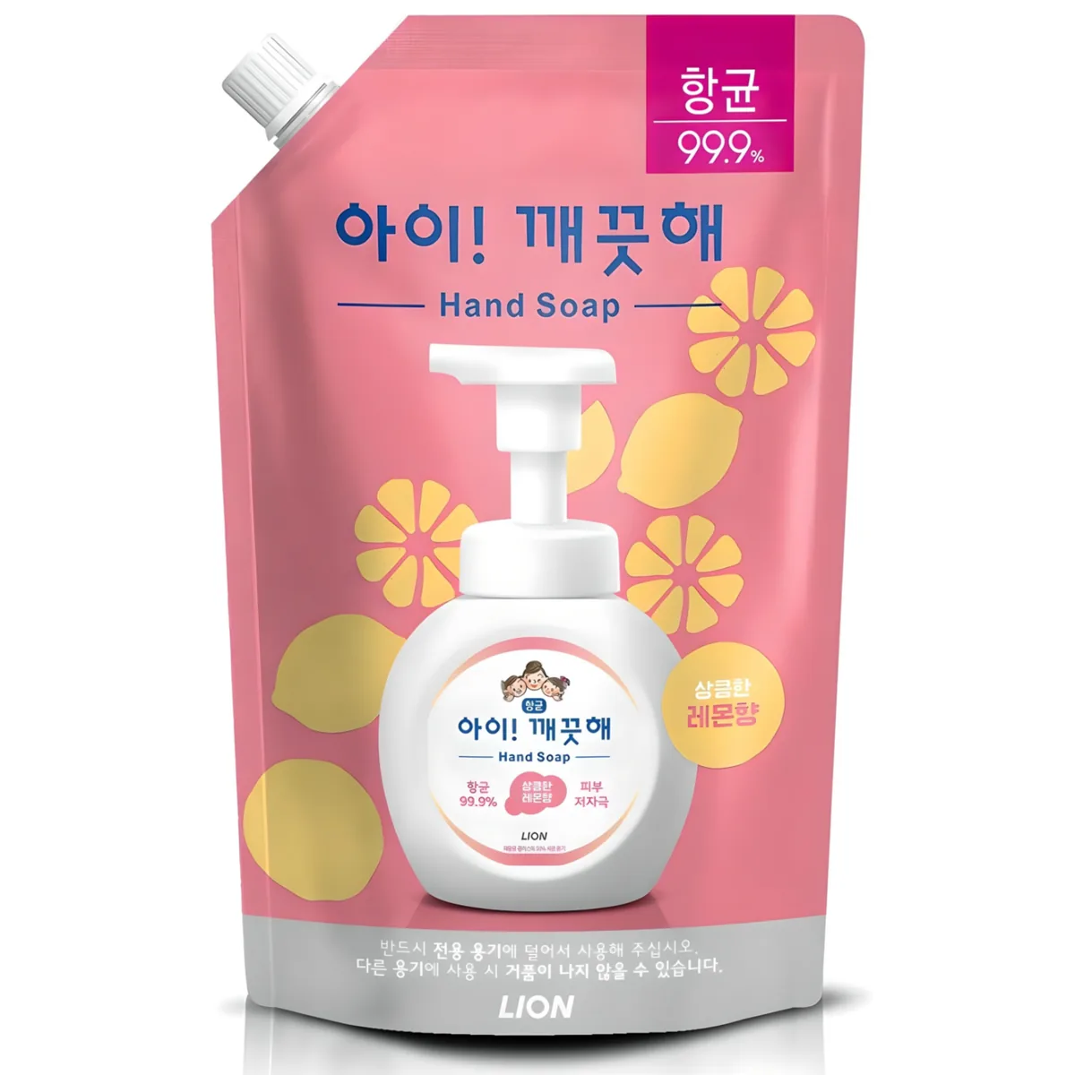 아이깨끗해 항균 폼 핸드솝 리필 레몬향 가격 추이 아이깨끗해 항균 폼 핸드솝 리필 레몬향 - 최저가 5,720원