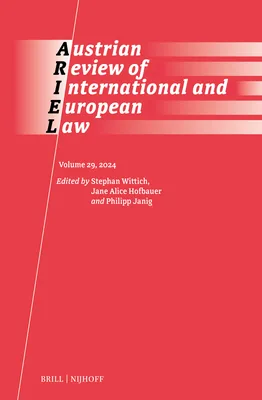Austrian Review of International and European Law, 2024, Hardcover 가격 비교 Austrian Review of International and European Law, 2024, Hardcover