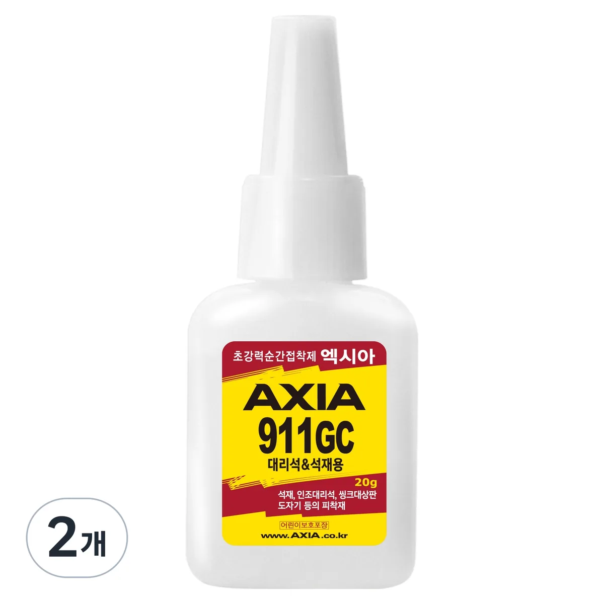 엑시아 순간접착제 911GC 20g 가격 추이 엑시아 순간접착제 911GC 20g - 최저가 4,110원