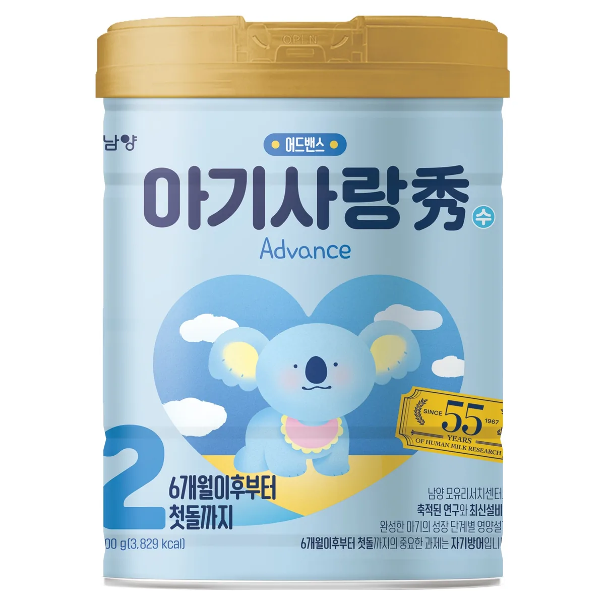 아기사랑수 6~12개월 어드밴스 분유 2단계 가격 추이 아기사랑수 6~12개월 어드밴스 분유 2단계 - 최저가 40,050원