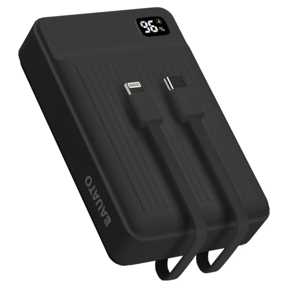 바우아토 포켓쉴 고속 입출력 케이블 일체형 미니 보조배터리 20000mAh C타입 애플8핀 PD 22.5W 블랙 가격 추이 바우아토 포켓쉴 고속 입출력 케이블 일체형 미니 보조배터리 20000mAh C타입 애플8핀 PD 22.5W 블랙 - 최저가 36,670원