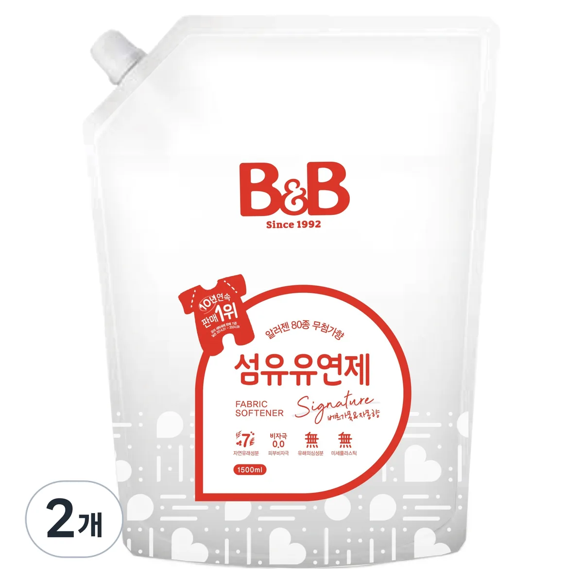 비앤비 섬유유연제 베르가못 자몽향 리필형 가격 추이 비앤비 섬유유연제 베르가못 자몽향 리필형 - 최저가 12,360원