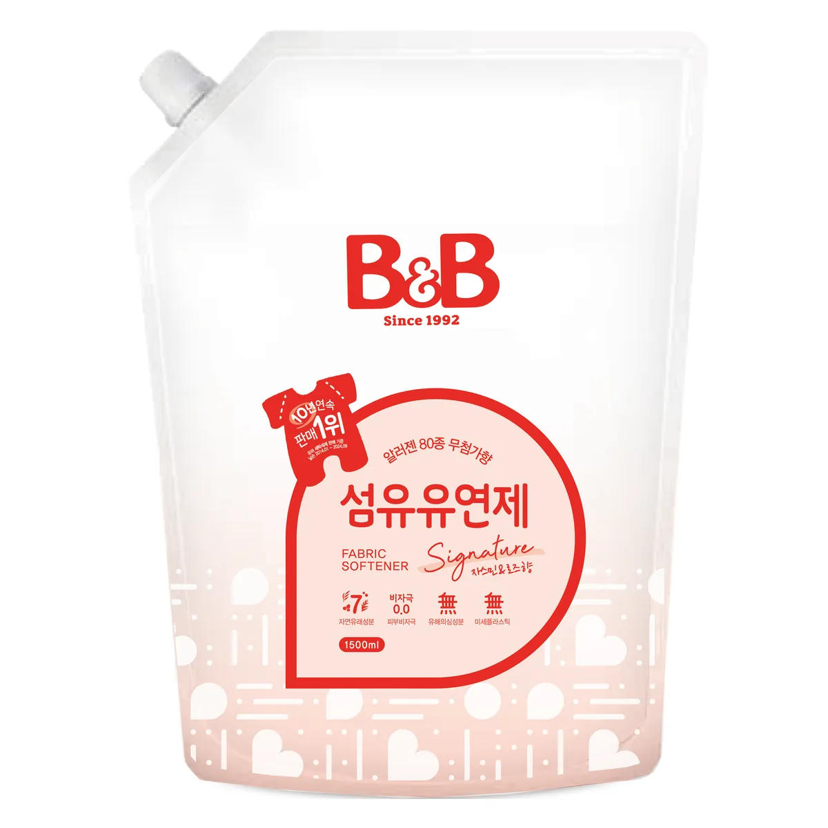 비앤비 비자극 유아 섬유유연제 자스민앤로즈향 리필형 가격 추이 비앤비 비자극 유아 섬유유연제 자스민앤로즈향 리필형 - 최저가 6,160원