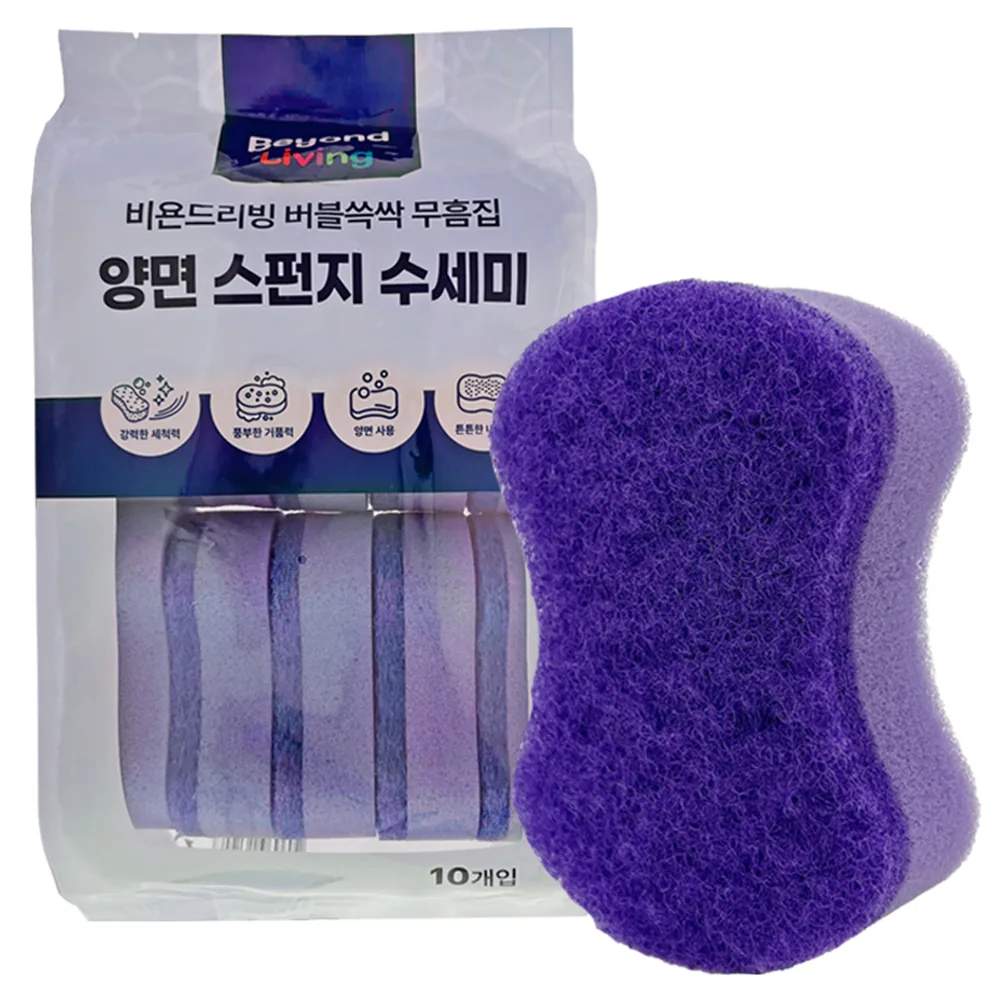 비욘드리빙 버블쓱싹 양면 스펀지 수세미 가격 추이 비욘드리빙 버블쓱싹 양면 스펀지 수세미 - 최저가 3,870원