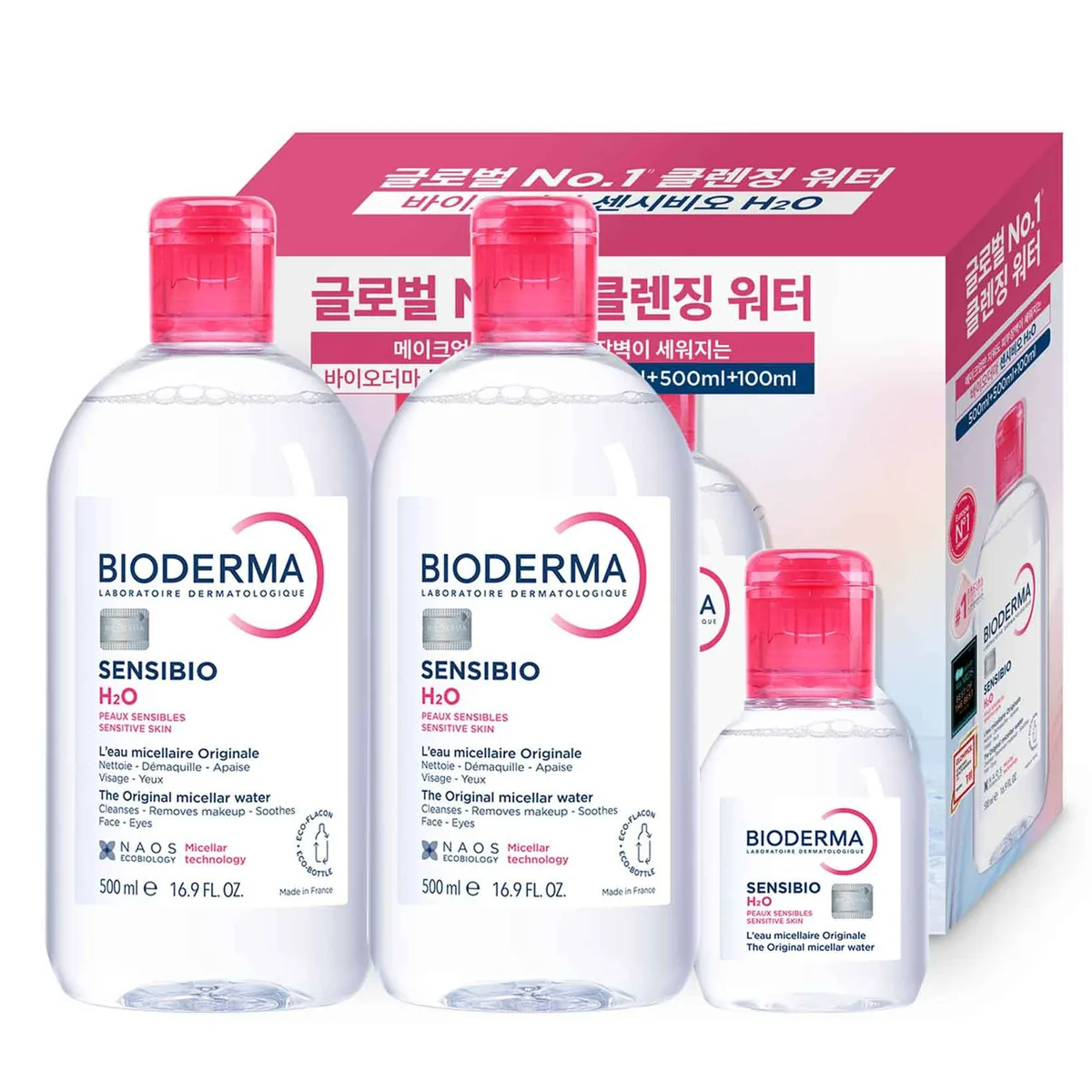 바이오더마 센시비오 H2O 클렌징 워터 세트 3종 가격 추이 바이오더마 센시비오 H2O 클렌징 워터 세트 3종 - 최저가 32,060원