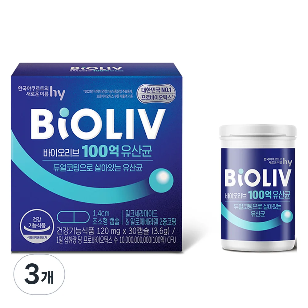 바이오리브 100억 유산균 30정 3개 가격 추이 바이오리브 100억 유산균 30정 3개 - 최저가 30,650원