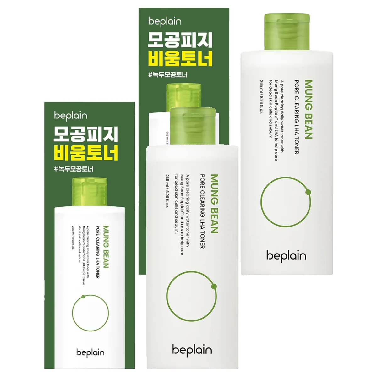 비플레인 녹두 모공 클리어링 라하 토너, 2개, 265ml 가격 추이 비플레인 녹두 모공 클리어링 라하 토너, 2개, 265ml - 최저가 24,900원