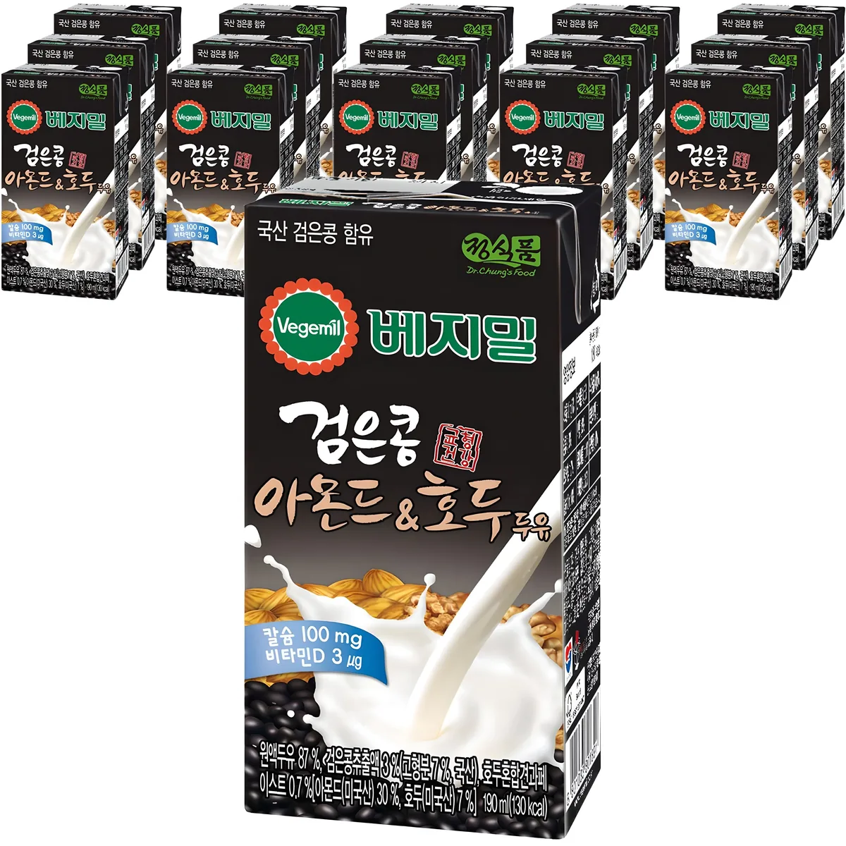 베지밀 검은콩 아몬드 앤 호두 두유 가격 추이 베지밀 검은콩 아몬드 앤 호두 두유 - 최저가 12,610원