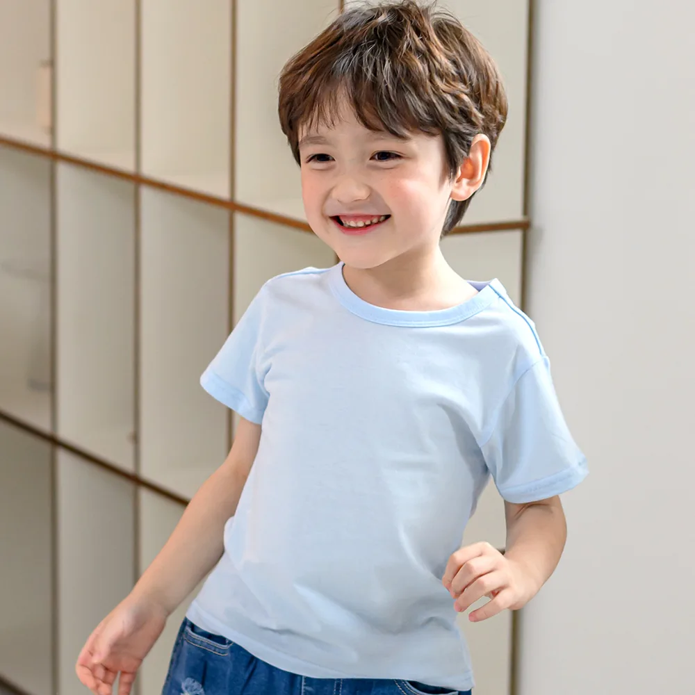 보누맘 아동용 통기성 순면 베이직 반팔 티셔츠 가격 추이 보누맘 아동용 통기성 순면 베이직 반팔 티셔츠 - 최저가 5,430원