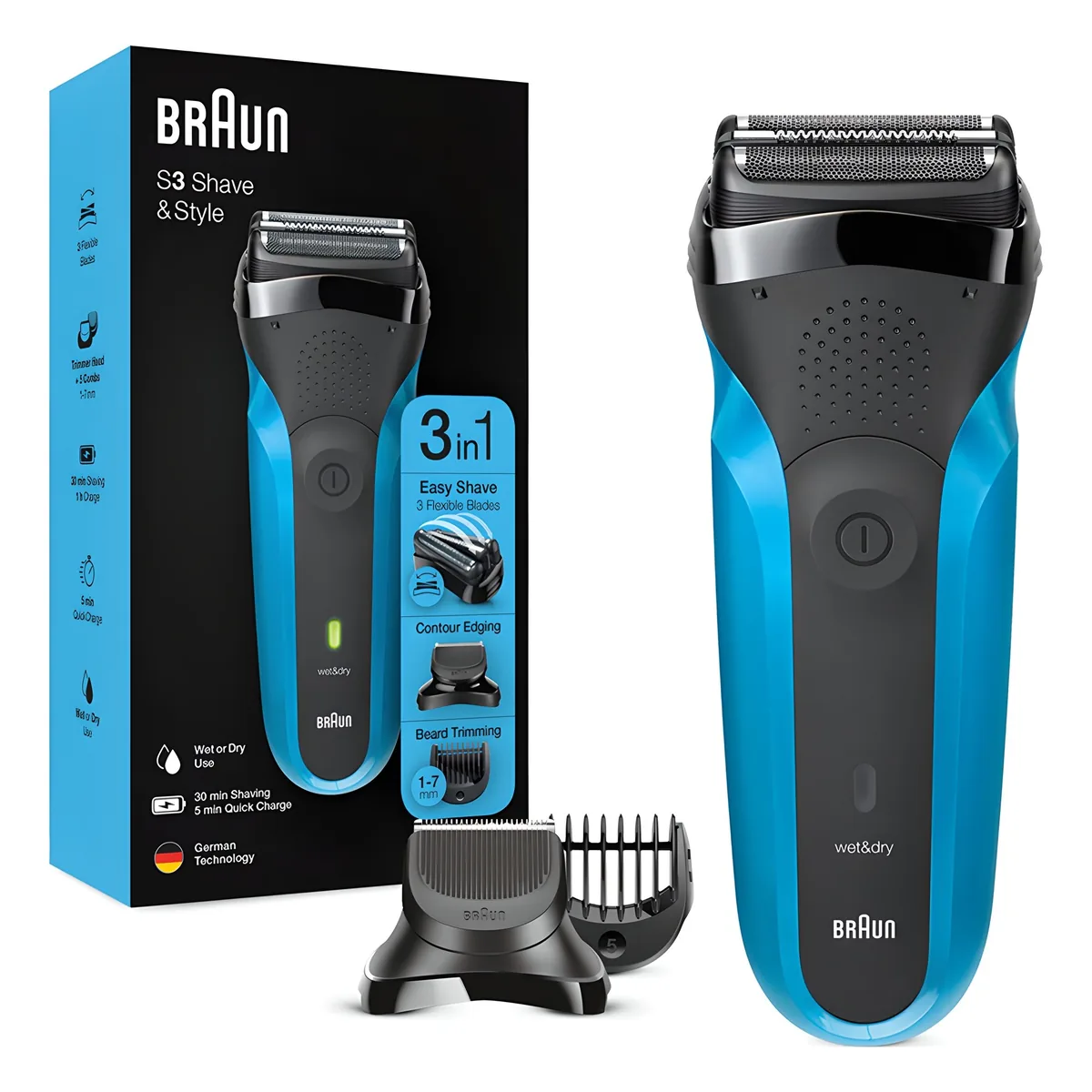 BRAUN 시리즈 3 전기면도기 가격 추이 BRAUN 시리즈 3 전기면도기 - 최저가 42,740원
