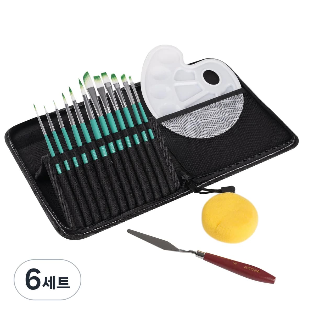 브러쉬 15종 풀세트 - 아크릴/수채화 겸용 가격 추이 브러쉬 15종 풀세트 - 아크릴/수채화 겸용 - 최저가 45,500원