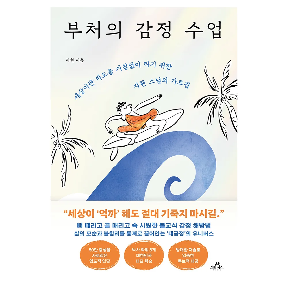 부처의 감정 수업:세상이란 파도를 거침없이 타기 위한 자현 스님의 가르침 가격 추이 부처의 감정 수업:세상이란 파도를 거침없이 타기 위한 자현 스님의 가르침 - 최저가 18,000원