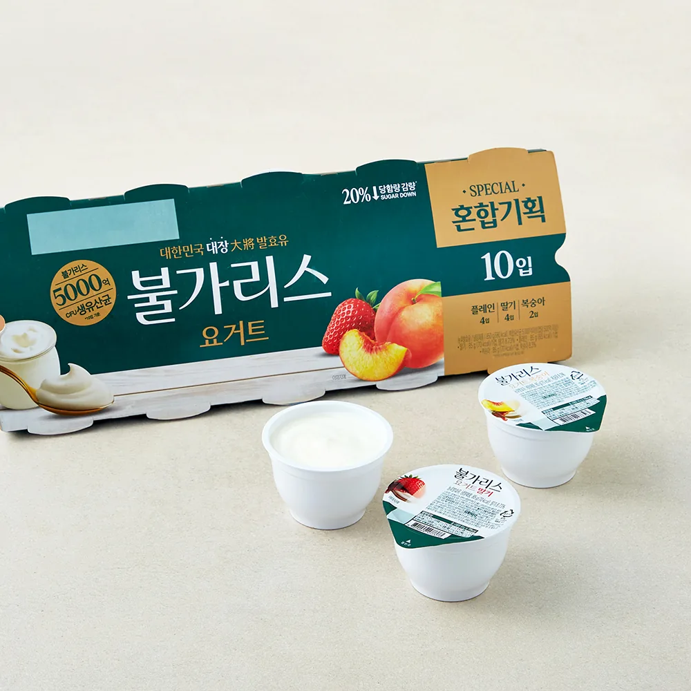 불가리스 요거트 플레인 + 딸기 + 복숭아 가격 추이 불가리스 요거트 플레인 + 딸기 + 복숭아 - 최저가 5,980원