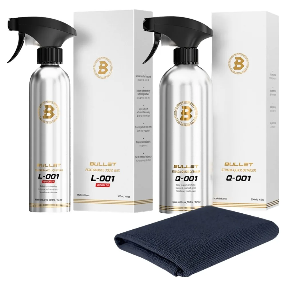 불렛 L-001 퍼포먼스 물왁스 300ml + Q-001 스트라다 퀵 디테일러 물왁스 500ml + 더클래스 다용도 타월 가격 추이 불렛 L-001 퍼포먼스 물왁스 300ml + Q-001 스트라다 퀵 디테일러 물왁스 500ml + 더클래스 다용도 타월 - 최저가 39,300원