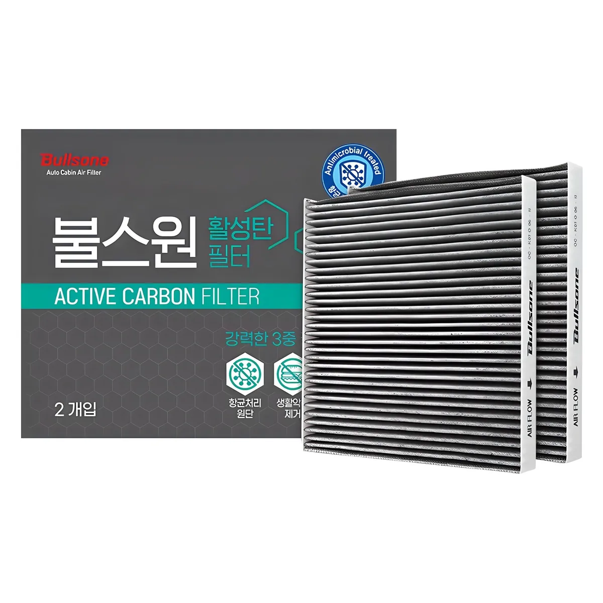 불스원 활성탄 에어컨 필터 2p 가격 추이 불스원 활성탄 에어컨 필터 2p - 최저가 17,470원