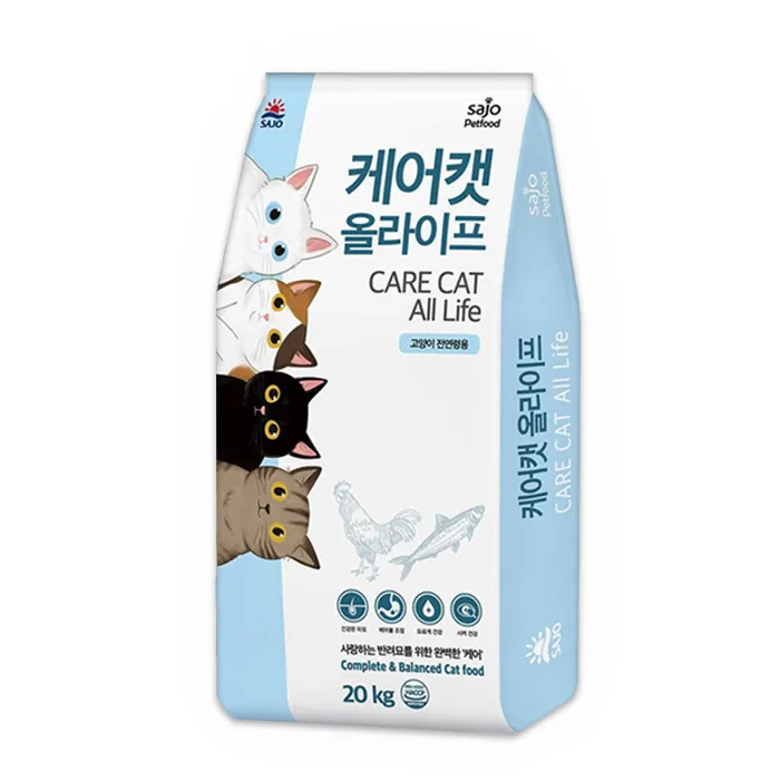 사조동아 케어캣 올라이프 건식사료 가격 추이 사조동아 케어캣 올라이프 건식사료 - 최저가 14,170원