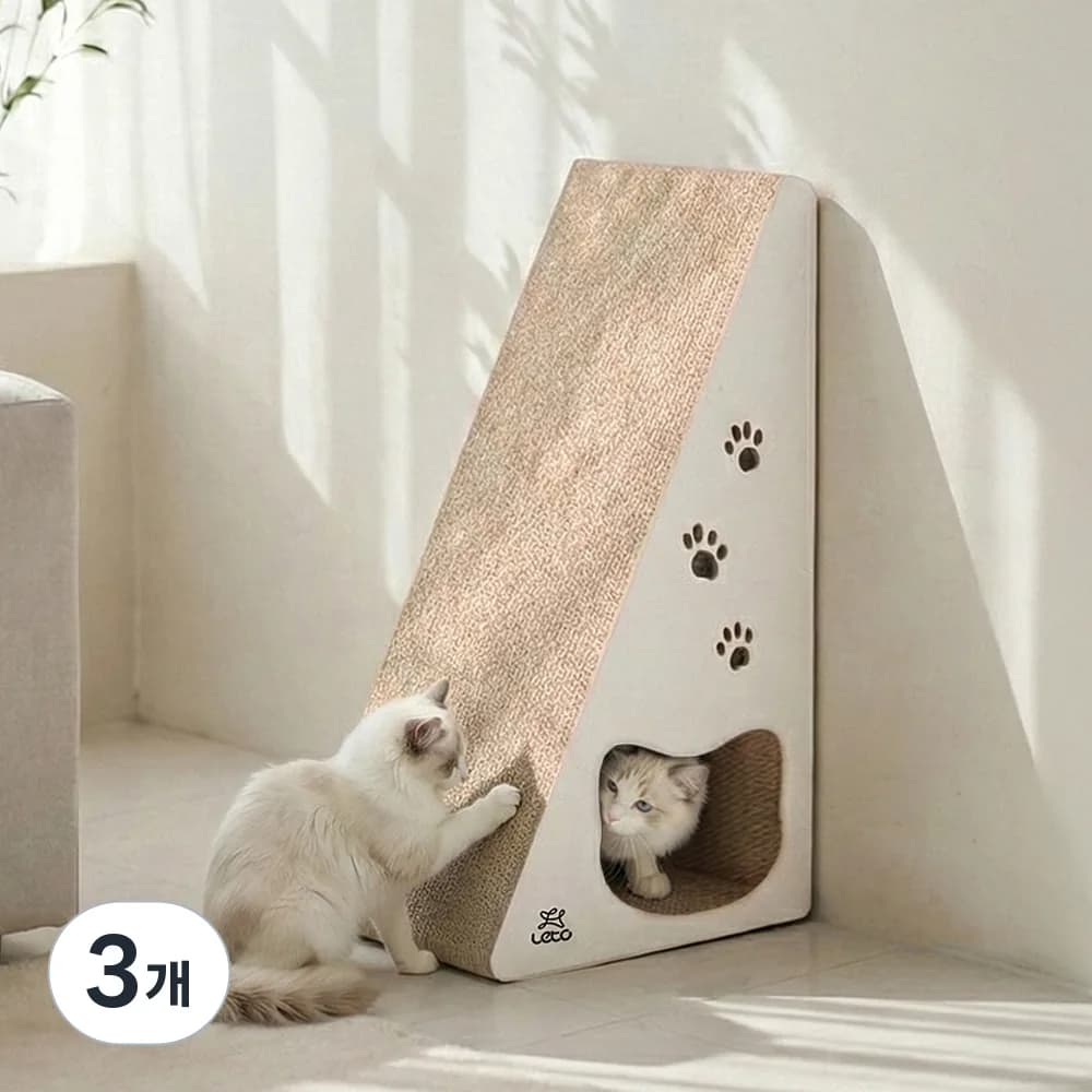 레토 고양이 숨숨집 하우스형 수직 스크래처 80cm 화이트 3개 가격 추이 레토 고양이 숨숨집 하우스형 수직 스크래처 80cm 화이트 3개 - 최저가 23,400원
