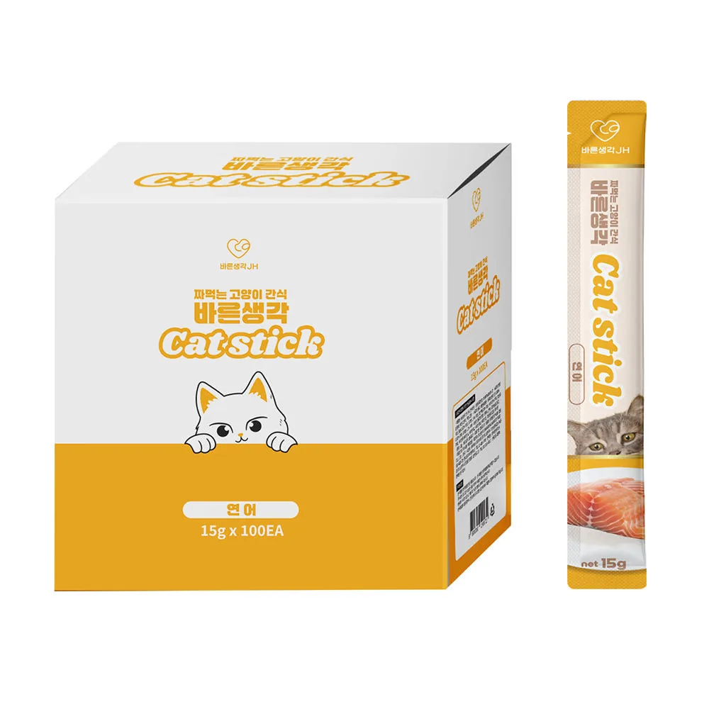바른생각 고양이 스틱 100p 가격 추이 바른생각 고양이 스틱 100p - 최저가 11,580원
