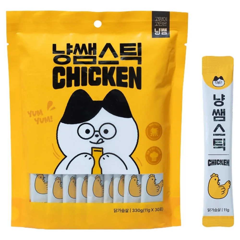 냥쌤 스틱 고양이 짜먹는 간식 30p 가격 추이 냥쌤 스틱 고양이 짜먹는 간식 30p - 최저가 9,540원