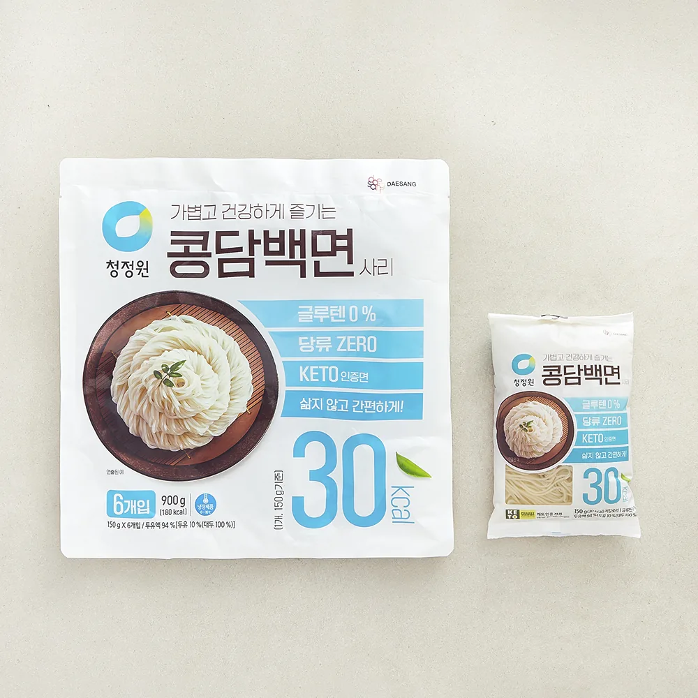 청정원 콩담백면 6개입 가격 추이 청정원 콩담백면 6개입 - 최저가 11,140원