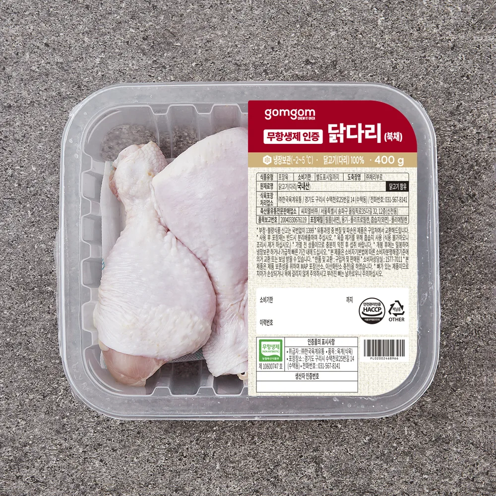무항생제 인증 닭다리 (북채) (냉장) 가격 추이 무항생제 인증 닭다리 (북채) (냉장) - 최저가 6,470원