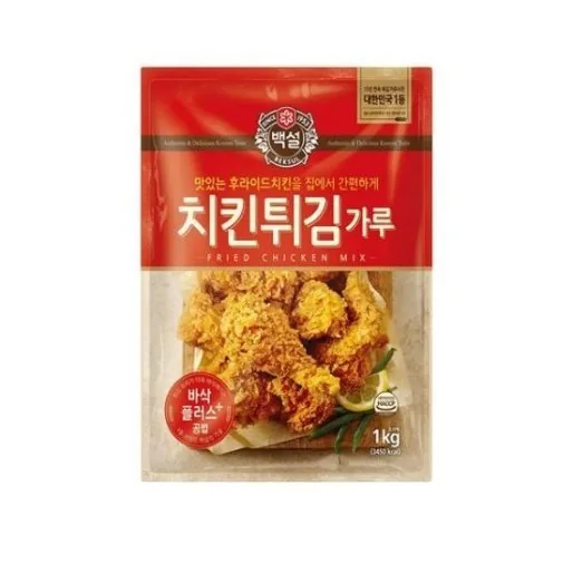 백설 치킨튀김가루 가격 추이 백설 치킨튀김가루 - 최저가 4,900원