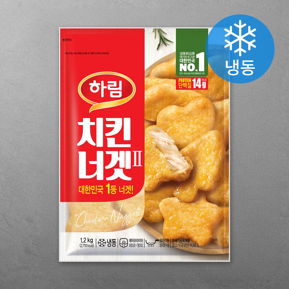 하림 치킨너겟 냉동 가격 추이 하림 치킨너겟 냉동 - 최저가 11,450원