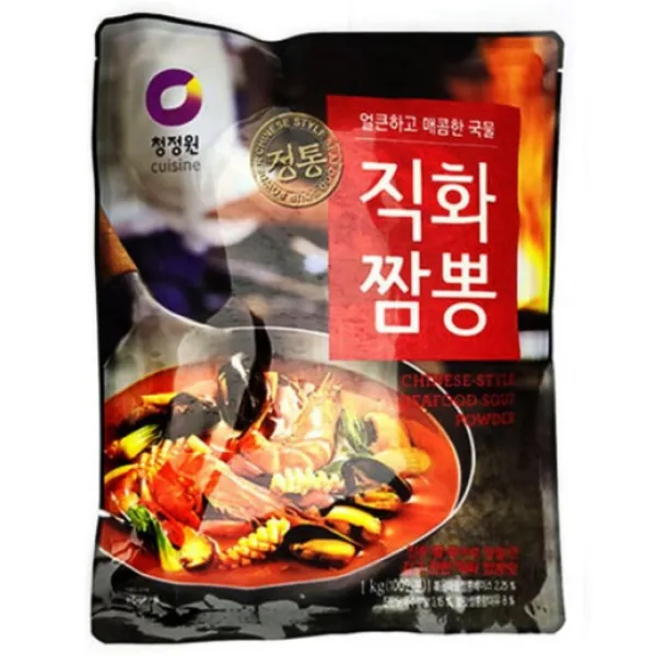 청정원 정통 직화짬뽕 분말 가격 추이 청정원 정통 직화짬뽕 분말 - 최저가 10,100원