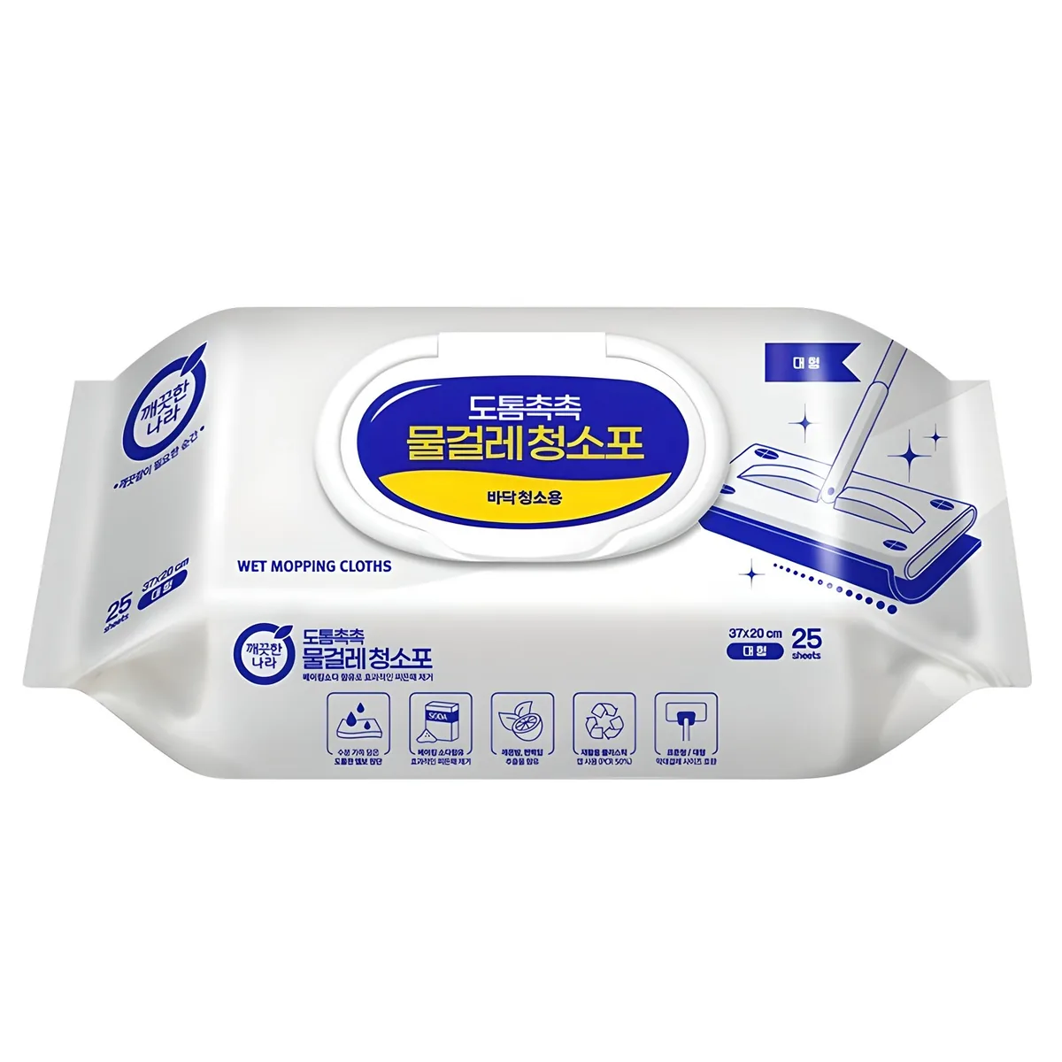 깨끗한나라 도톰촉촉 물걸레 청소포 캡 25p 가격 추이 깨끗한나라 도톰촉촉 물걸레 청소포 캡 25p - 최저가 3,600원