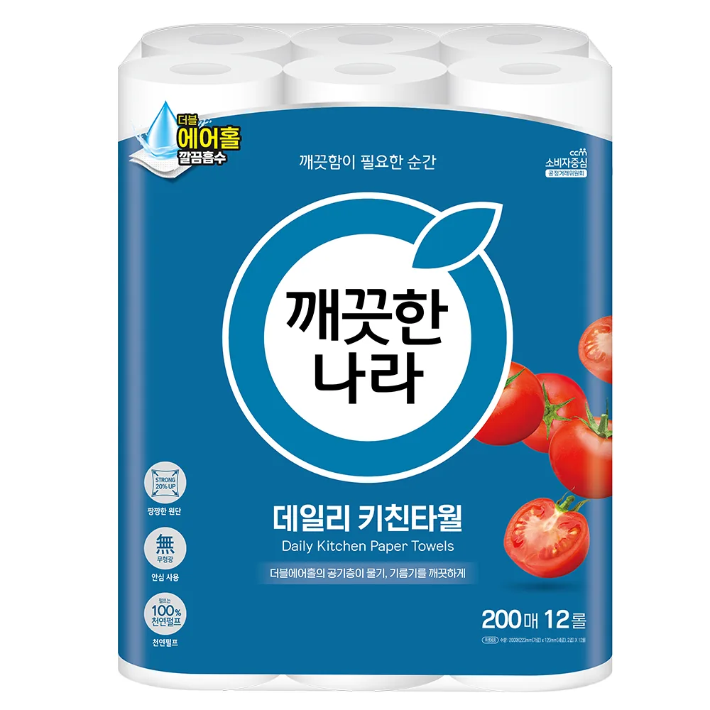 깨끗한나라 데일리 천연펄프 키친타올 가격 추이 깨끗한나라 데일리 천연펄프 키친타올 - 최저가 11,900원