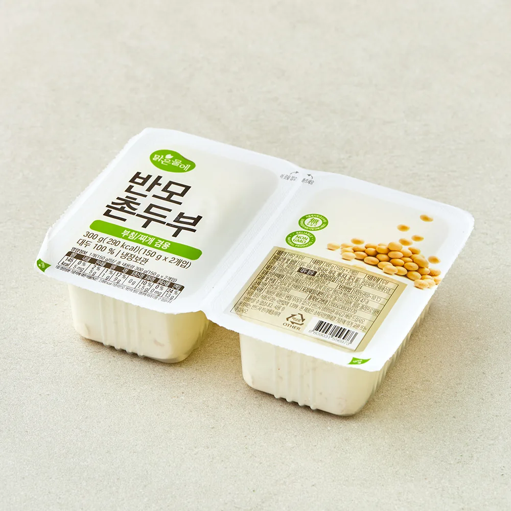 맑은물에 반모 촌두부 2개입 가격 추이 맑은물에 반모 촌두부 2개입 - 최저가 1,280원