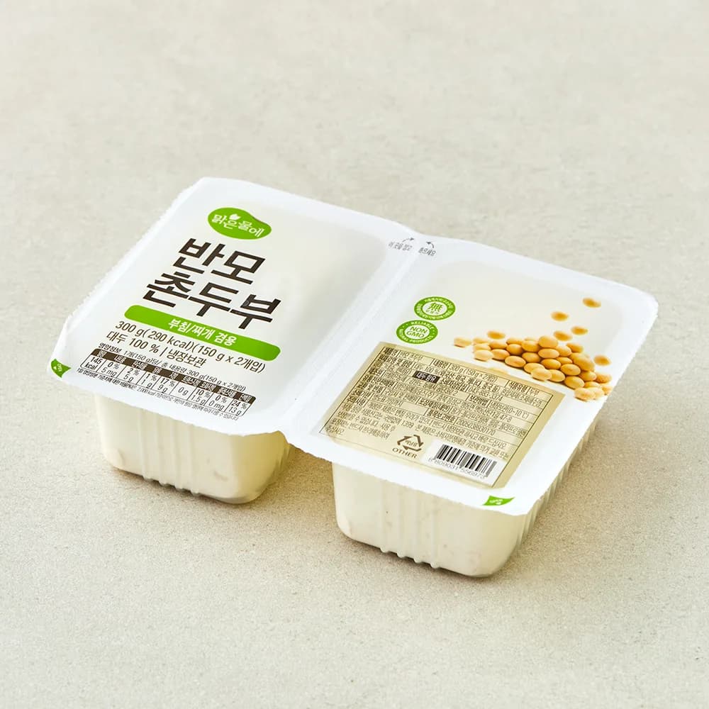 맑은물에 반모 촌두부 2개입 가격 추이 맑은물에 반모 촌두부 2개입 - 최저가 1,280원