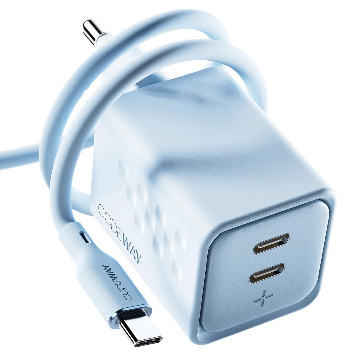 코드웨이 50W 초고속 충전기 + 100W C to C 타입 충전 케이블 2m 세트, 아이스 블루 가격 추이 코드웨이 50W 초고속 충전기 + 100W C to C 타입 충전 케이블 2m 세트, 아이스 블루 - 최저가 37,800원