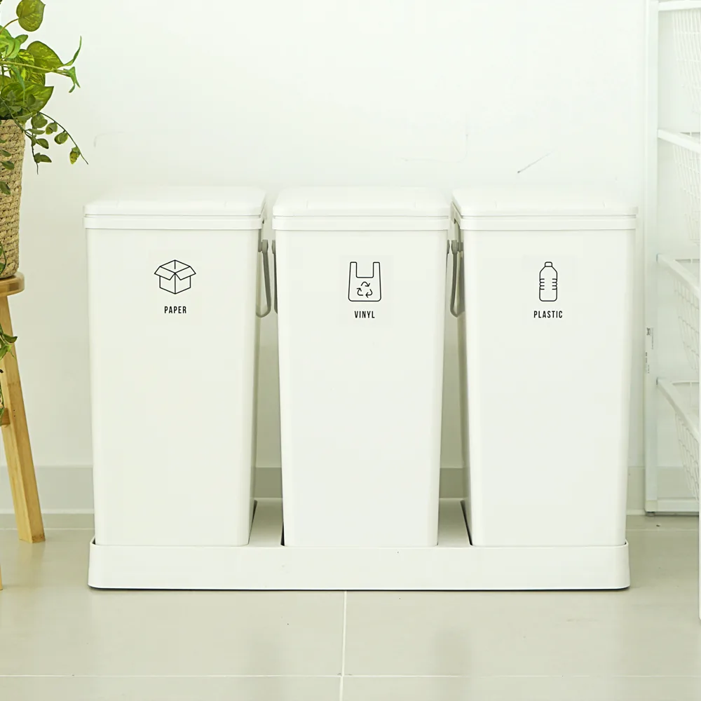 코멧 원터치 바닥연결형 3칸 분리수거함 20L 가격 추이 코멧 원터치 바닥연결형 3칸 분리수거함 20L - 최저가 21,410원