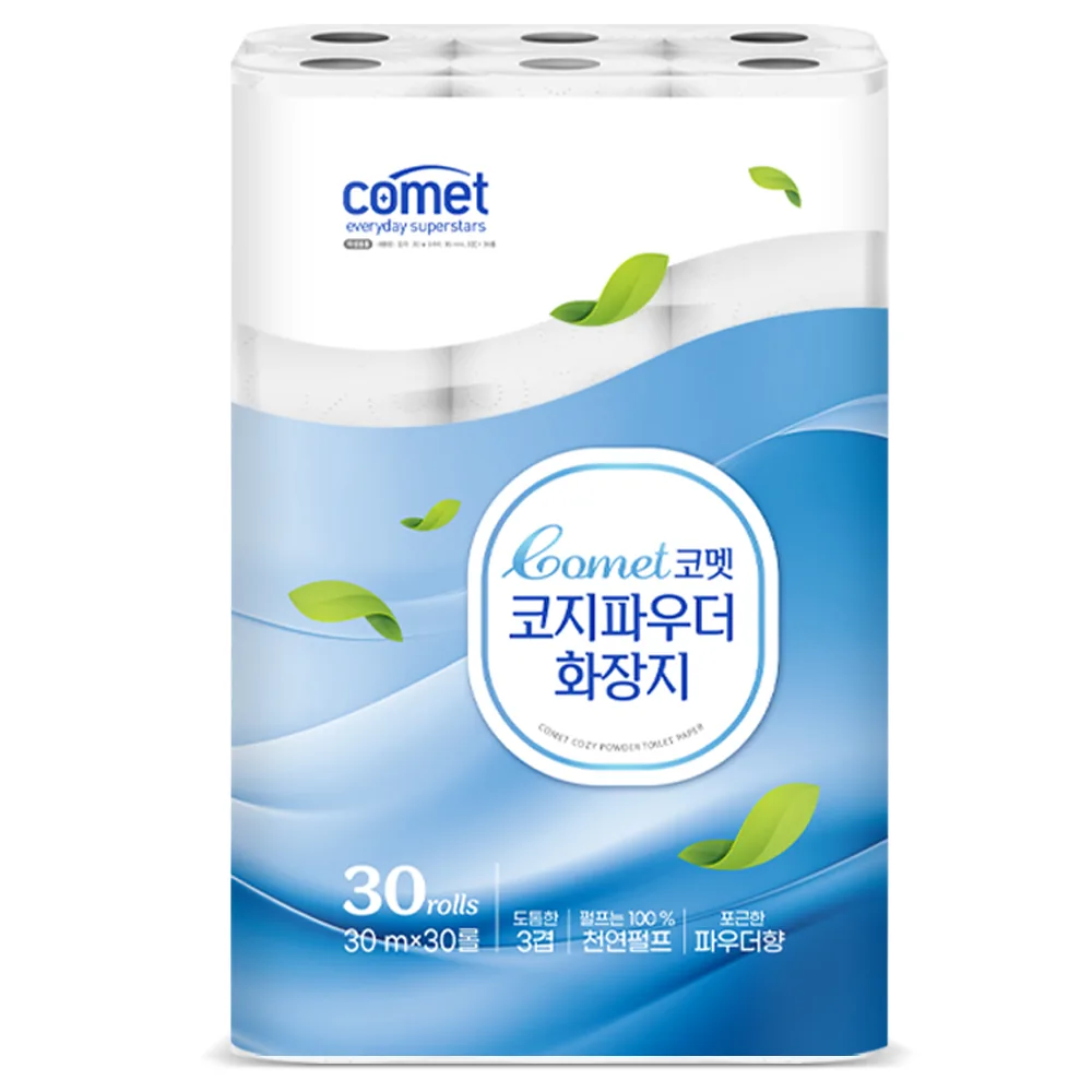 코멧 코지 파우더 도톰한 3겹 화장지 30m 가격 추이 코멧 코지 파우더 도톰한 3겹 화장지 30m - 최저가 10,760원