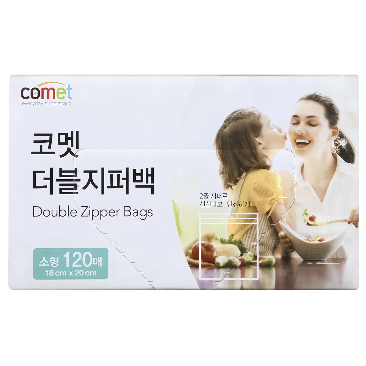 코멧 더블 지퍼백 가격 추이 코멧 더블 지퍼백 - 최저가 6,620원